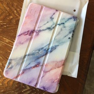 iPad Mini 5 or Mini 4 Case Purple Marble
